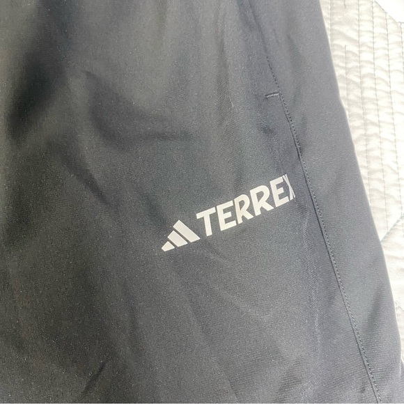 Adidas Terrex Liteflex Hiking Pants Womens Size XL Black Water Repellent - Picture 6 of 16